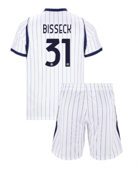 Inter Milan Yann Bisseck #31 Maglia Gara Trasferta Repliche 2026-27 Bambino Maniche Corte